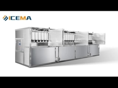 Γίγαντες μηχανές πάγου δημιουργούν θαύματα πάγου.