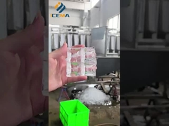 Υψηλής ποιότητας βιομηχανική μηχανή πάγου με πυριτίδια σε λειτουργία