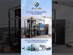 Μηχανή πάγου σωλήνων στη μέση της διανομής πάγου