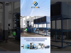 Δείκτης μηχανής πάγου σωλήνων 15 τόνων