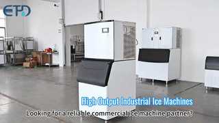 Industrial Ice Machine Solutions Παγοποιός σωλήνας υψηλής απόδοσης