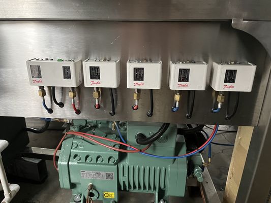 Βιομηχανική μηχανή παγοκύβων 5T/24H από ανοξείδωτο ατσάλι 304