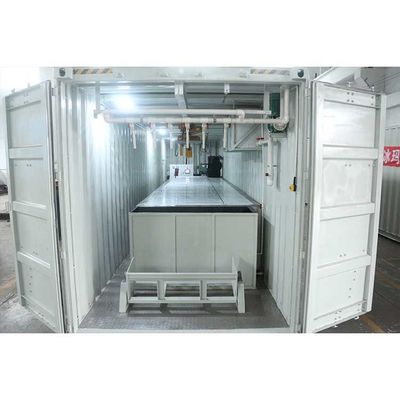 10t/24h βιομηχανική μηχανή R404a R22 κολόνων πάγου ψυκτικών μηχανών εμπορευματοκιβωτίων