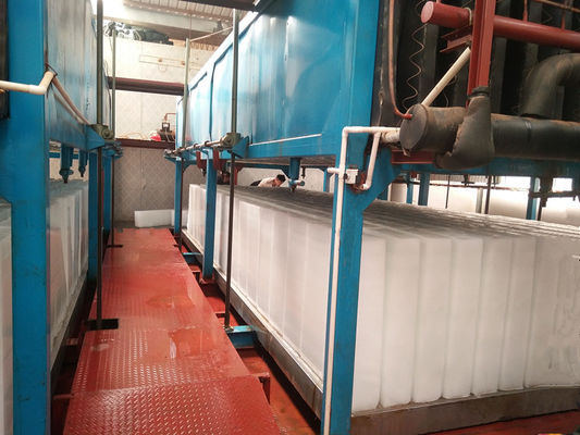 Μικρή άμεση υδρόψυξη αέρα μηχανών 5t 380V κολόνων πάγου ψύξης