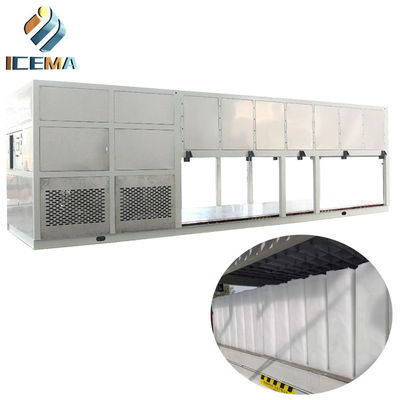 Καλή τιμή Φρέσκο ​​νερό 10T Industrial Block Ice Maker Machine 10000kg 10T/24h σε απευθείας σύνδεση