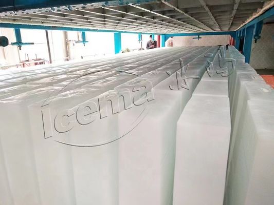 Μηχανή κατασκευής παγομπλόκων 10 τόνων άμεσου τύπου