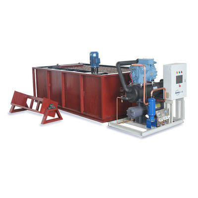 μηχανή 12.37kw κολόνων πάγου ψύξης άλμης 3T 5T 10T