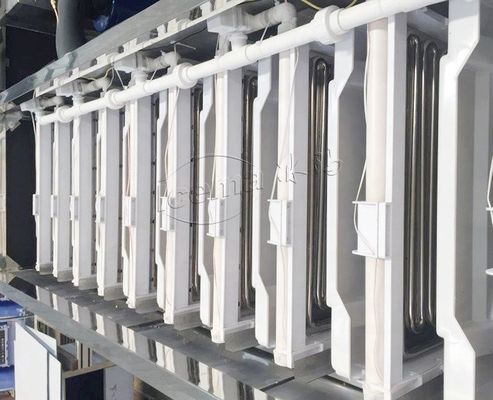 Βιομηχανική μηχανή κύβων πάγου 7T/24h εμπορική για το σπίτι/το εστιατόριο/το κατάστημα/την κατανάλωση/το φραγμό