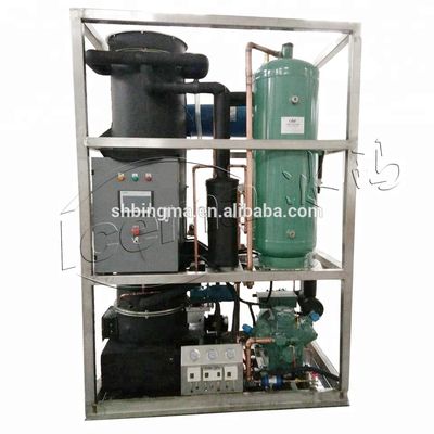 Υψηλής ποιότητας μηχανή πάγου σωλήνων 5T 5000kg μηχανή πάγου σωλήνων σε βιομηχανικό τομέα