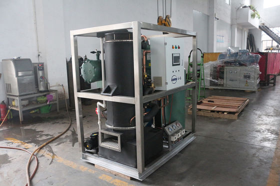 Υψηλής ποιότητας μηχανή πάγου σωλήνων 5T 5000kg μηχανή πάγου σωλήνων σε βιομηχανικό τομέα