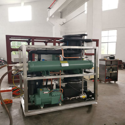 Υψηλής ποιότητας μηχανή πάγου σωλήνων 5T 5000kg μηχανή πάγου σωλήνων σε βιομηχανικό τομέα