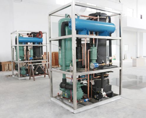 5 εμπορικών τόνοι μηχανών αυτόματο 3.6KW σωλήνων ψυκτικών