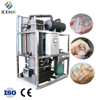 Καλή τιμή 8 Tons/24H Commercial Tube Ice Machine Automatic 380V σε απευθείας σύνδεση