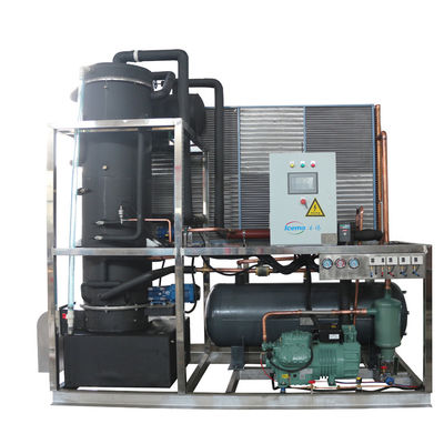 Μηχανή πάγου σωλήνων 10 τόνων ICEMA Tube Ice Maker στη Μαλαισία