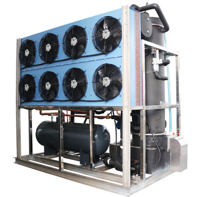 Μηχανή πάγου σωλήνων 10 τόνων ICEMA Tube Ice Maker στη Μαλαισία