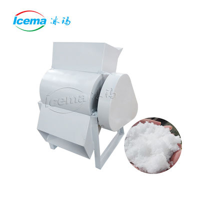Εγχειρίδιο μηχανής 100kg/Min βιομηχανικός θραυστήρας πάγου Ηλεκτρικός