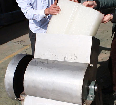 200kg/Min μηχανή 380V 220V θραυστήρων φραγμών πάγου εμπορική
