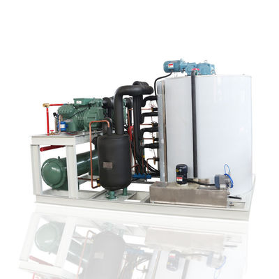 Καλή τιμή 10 Tons Seawater Flake Ice Machine Εμπορική 32kw ​​380V σε απευθείας σύνδεση