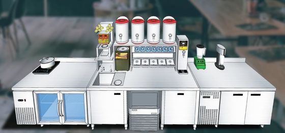 Ψυγείο Πάγκος Εργασίας Τύπου Μπαρ 340L Ψυγείο Under Bar