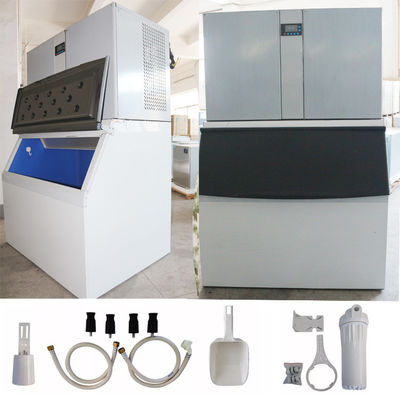 Εμπορική μηχανή παρασκευής πάγου 500KG 700KG 900KG 1000KG/ημέρα