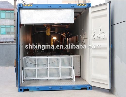 2000 KG TECUMSEH Συμπιεστήρας 15 τόνων Συσκευή πάγου με κινητή εγκατάσταση
