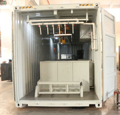 2000 KG TECUMSEH Συμπιεστήρας 15 τόνων Συσκευή πάγου με κινητή εγκατάσταση