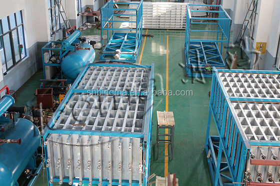 Μηχανή κατασκευής βιομηχανικών πάγων 5T 10T 15T 20T 25T 30T