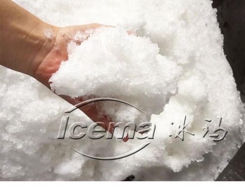 9 τόνων/ώρα Μεταφορτωτή μηχανή παγωτού από ανοξείδωτο χάλυβα ICEMA
