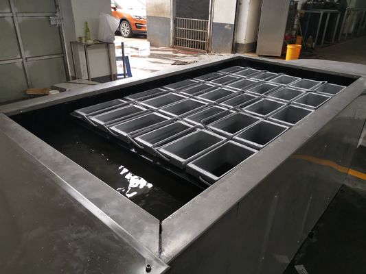 600 KG Προσαρμοσμένη βιομηχανική μηχανή κατασκευής πάγου για την εξόρυξη ενέργειας