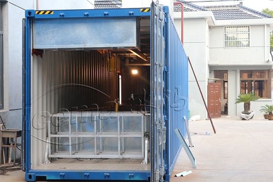 RefComp Συμπιεστήρας 31.25KW 8T Συσκευή πάγου με δοχείο αποσυναρμολογητέος για λιμάνι και προβλήτα