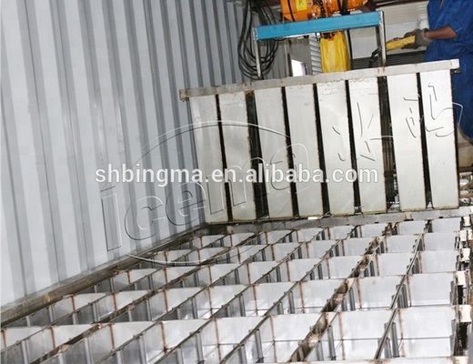 RefComp Συμπιεστήρας 31.25KW 8T Συσκευή πάγου με δοχείο αποσυναρμολογητέος για λιμάνι και προβλήτα