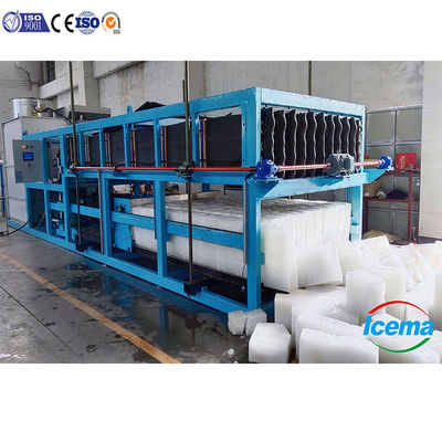 Μηχανή κατασκευής πάγου Icema Industrial Block Output 1-30t Για εμπορικά