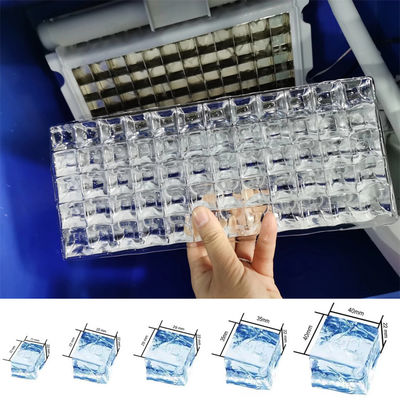 Πιο δημοφιλής 1000 kg Output Ice Cube Maker Machine Εμπορικό ανοξείδωτο χάλυβα Ανεξάρτητο