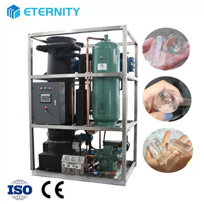 Αγορά Industrial Tube Ice Machine with 304 Stainless Steel Construction High Efficiency and Easy Operating for Food & Beverage Factory online manufacture