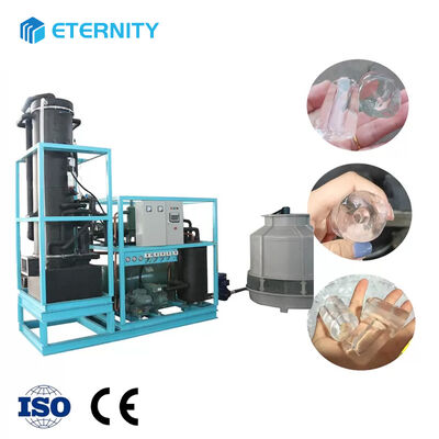Αγορά ICEMA 25T/24H Industrial Tube Ice Machine with 21mm/24mm/28mm/34mm Tube Ice and -8 ℃ Temperature for High Efficiency Cooling online manufacture