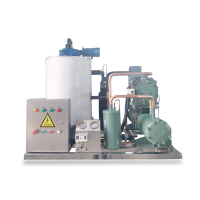 Αγορά Αυτόματη μηχανή πάγου με νιφάδες θαλασσινού νερού 1 τόνους Εμπορική για Φαγητό Ιχθυοτροφείο online manufacture