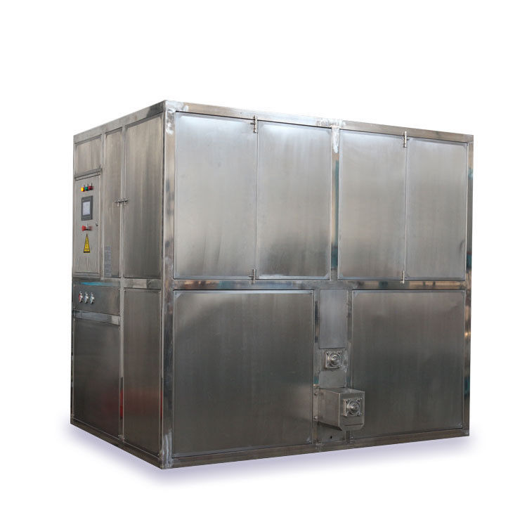 Ενεργειακή εξοικονόμηση ICEMA 1T-10T Industrial Cube Ice Machine for Food and Beverage Industry