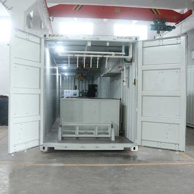 Καλή τιμή 10t/24h βιομηχανική μηχανή R404a R22 κολόνων πάγου ψυκτικών μηχανών εμπορευματοκιβωτίων σε απευθείας σύνδεση