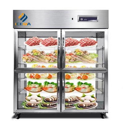 780L ψυκτήρας ψυγείων Worktable κουζινών με τέσσερις πόρτες