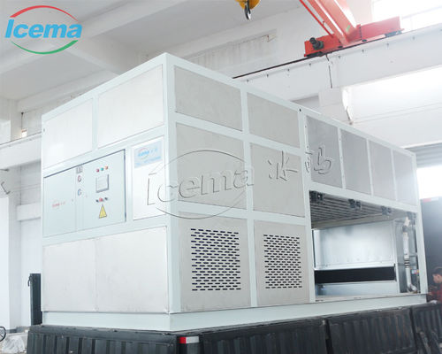 37.5KW χωρητικότητα ψύξης Μεταχείριση πάγου με άμεση ψύξη με ατμιστήρα από ανοξείδωτο χάλυβα