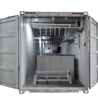 Καλή τιμή 2000 KG Αεροψυγμένο δοχείο μπλοκ παγομηχανή για υψηλή παραγωγικότητα και ανταγωνιστική σε απευθείας σύνδεση
