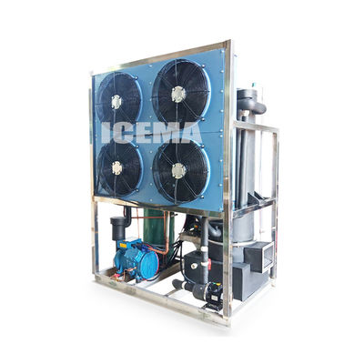 Καλή τιμή 8.66KW Tube Ice Maker για μπάρα σε χημικές εγκαταστάσεις Εύκολο και ανθεκτικό σε απευθείας σύνδεση