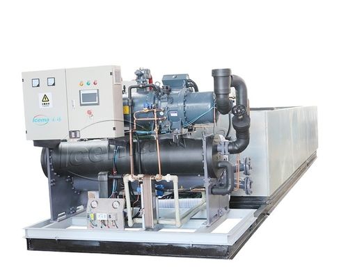 Καλή τιμή 600 KG Προσαρμοσμένη βιομηχανική μηχανή κατασκευής πάγου για την εξόρυξη ενέργειας σε απευθείας σύνδεση