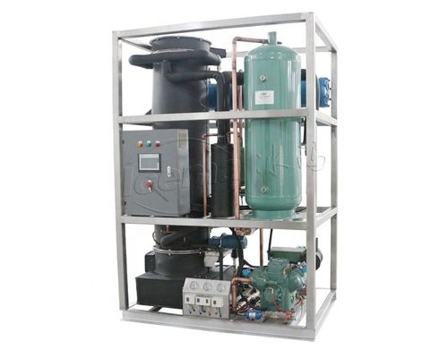 Καλή τιμή Μεγάλη παραγωγή πάγου 40KW κυλινδρική μηχανή πάγου σωλήνων TV50 για την Αραβική Μέση Ανατολή σε απευθείας σύνδεση